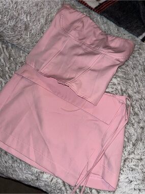 Edikted Corset and Skirt Set